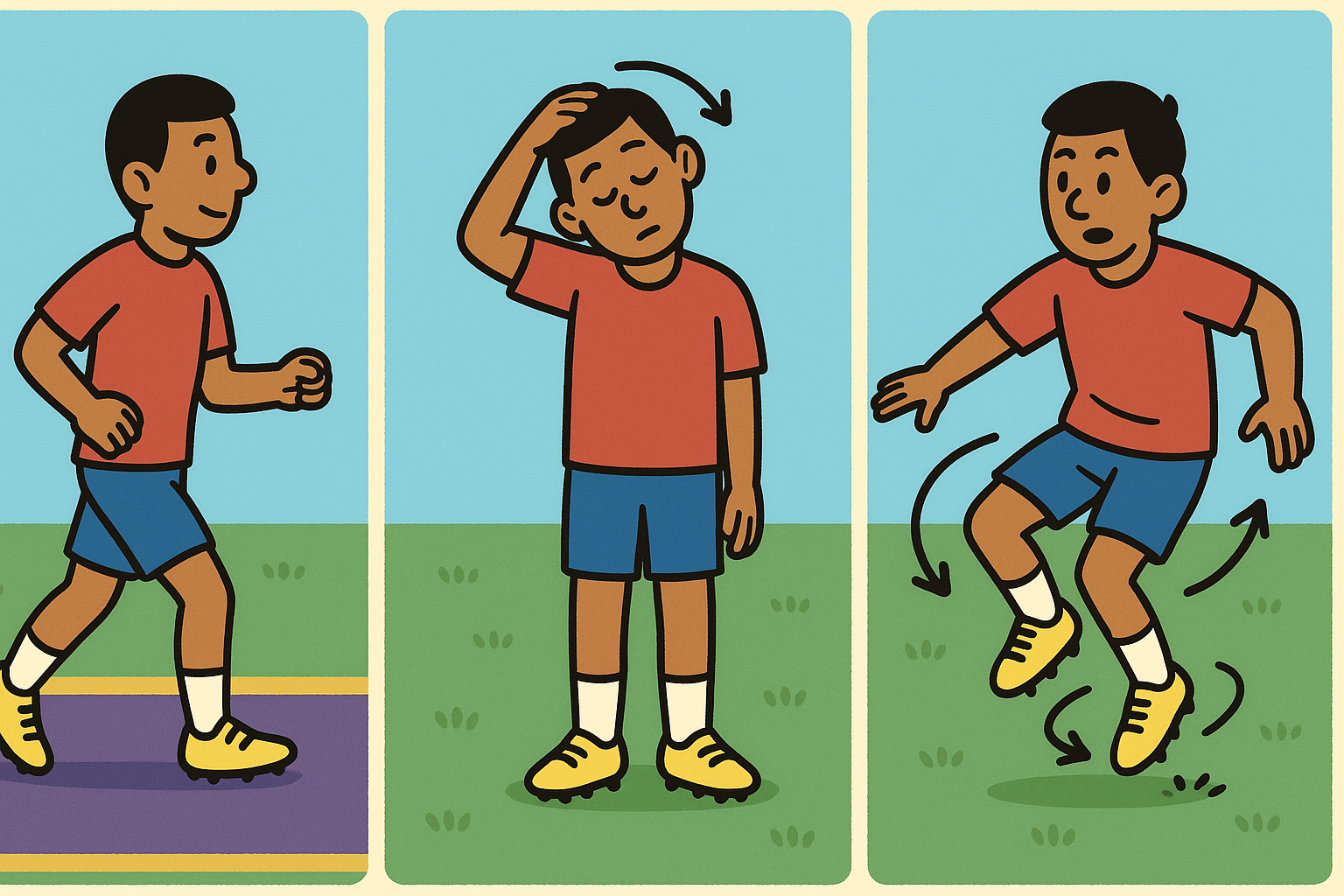 La rutina de calentamiento de Eduardo Tovilla Lara