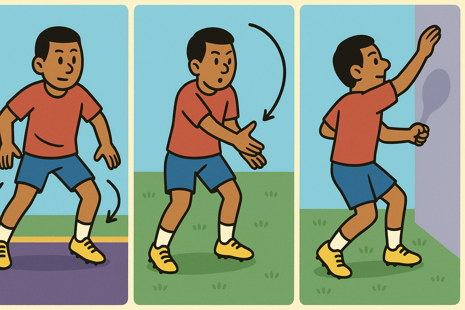 La rutina de calentamiento de Eduardo Tovilla Lara